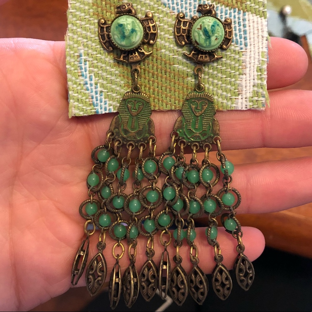 Vintage Egyptian earrings
